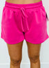 Fuchsia Scuba Pocket Jogger Shorts (Reg.)