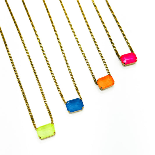 TOVA - The Rubin Electrics Necklace - 4 Colors