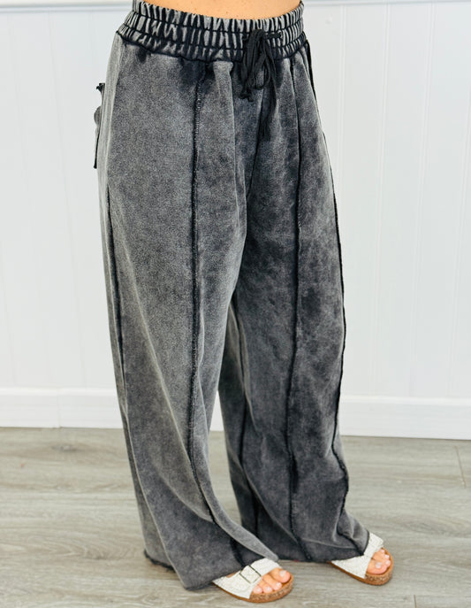 Black Vintage Oversized Sweatpants (Reg.)