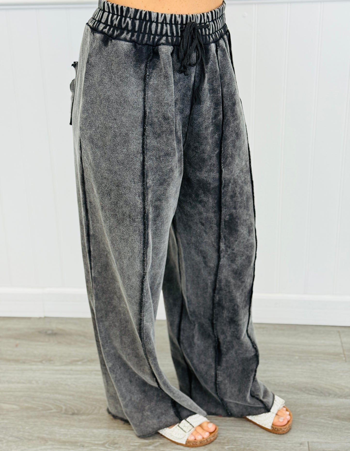Black Vintage Oversized Sweatpants (Reg.)