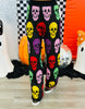 Queen Of Sparkles Black Multi Skull Rhinestone Knit Pants (Reg. and Plus)