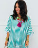 Flowy Striped Top (Reg & Plus)-3 Colors