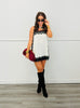 Champagne Lace Side Slits Cami Top (Reg.)