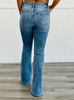 Risen Happy High Rise Flare Jeans (Reg & Plus)