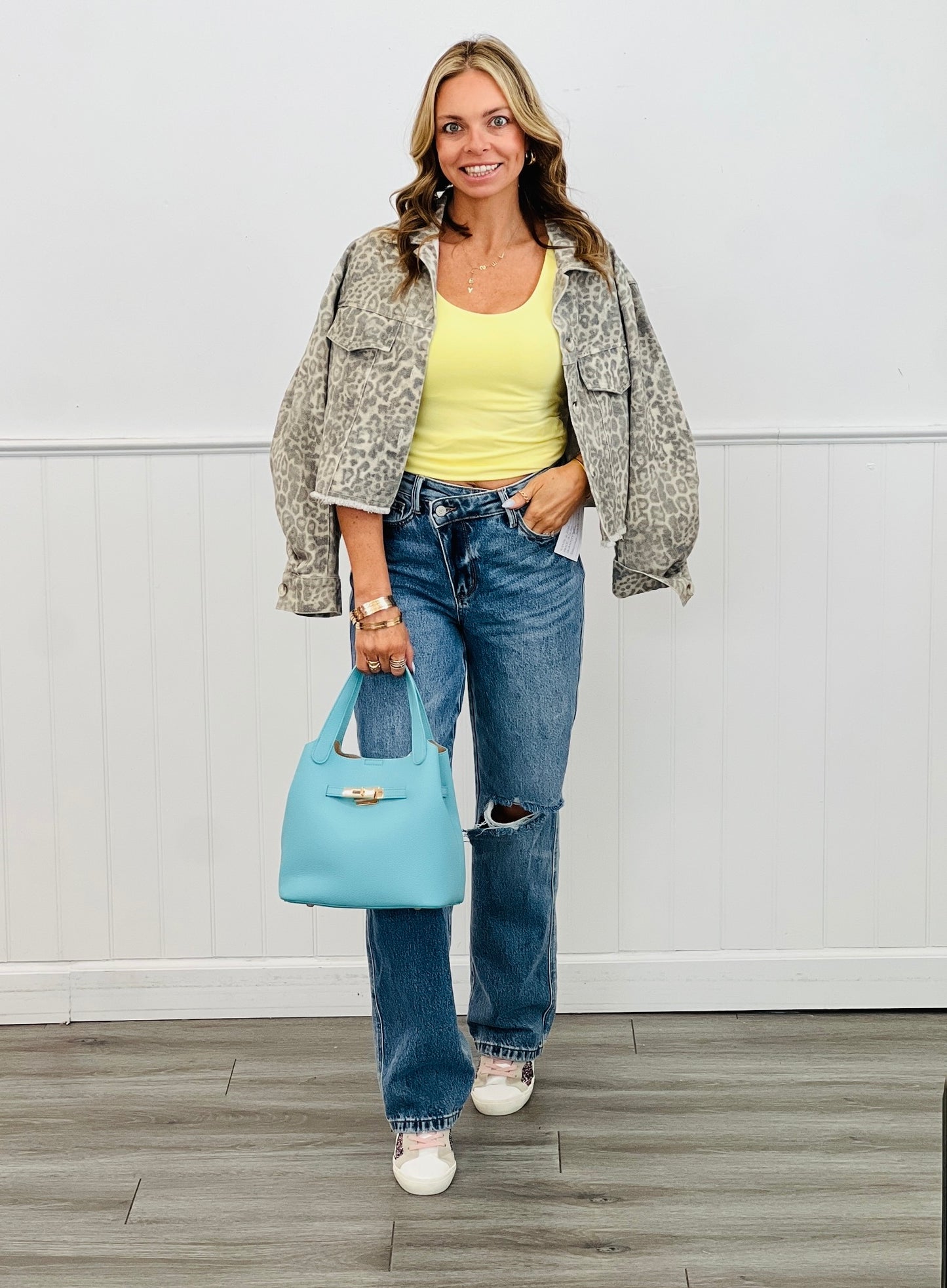 Leopard Print Jacket (Reg & Plus)