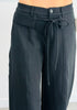Fold Over Flap Wide Leg Sweatpants (Reg & Plus) - 2 Colors