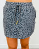 Smokey Leopard Skort (Reg. and Plus)