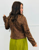 Leopard Print Zip Up Jacket (Reg. and Plus)