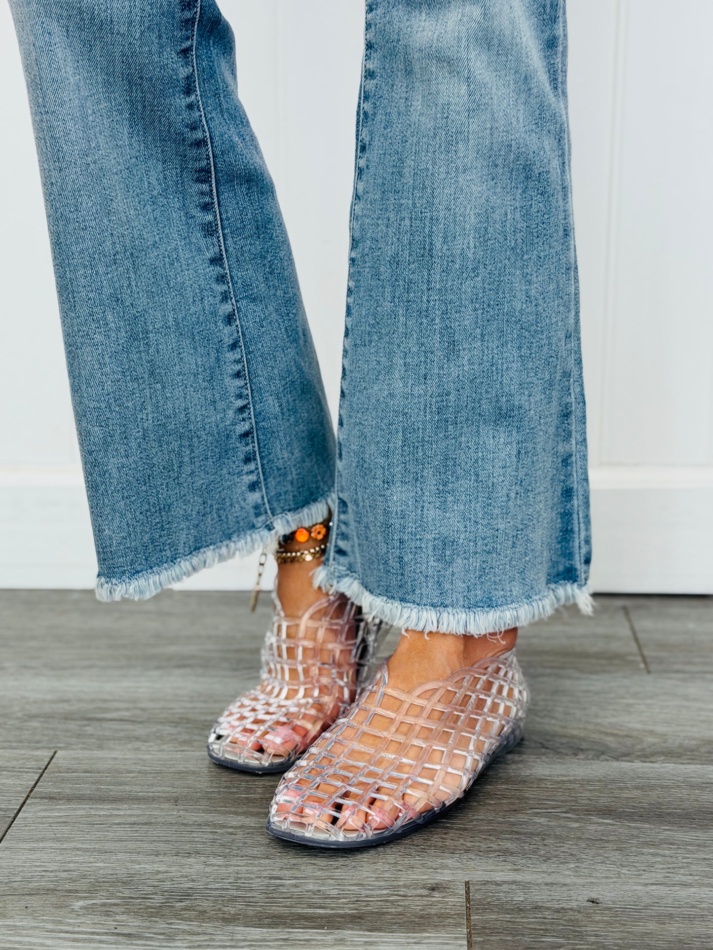 Judy Blue Kennedy Kick Flare Jeans (Reg. and Plus)