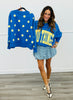 Good Things 2-Sided Mock Neck Sweatshirt (Reg.)