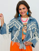 Denim Dancing Pearl Jacket (Reg.)