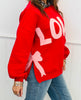 Red/Pink Side Bows Love Graphic Sweatshirt (Reg.)