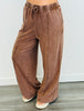 Chocolate Mineral Washed Tank & Pant Set (Reg.)