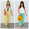 Bold Stripe Ankle Pants (Reg.)-4 Colors