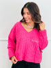 Beautiful Graphic Sweater Top (Reg.)-2 Colors