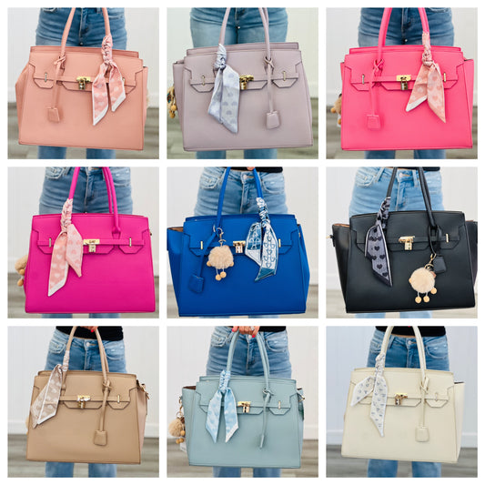 The Uptown Tote (9 colors)