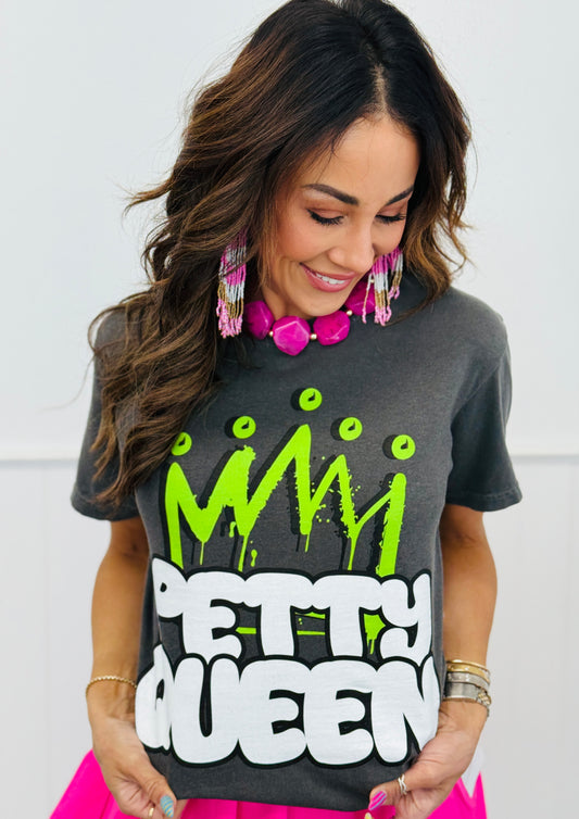 Petty Queen Graphic Tee (Reg. and Plus)