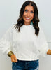 Balloon Sleeve Blouse (Reg.)-4 Colors