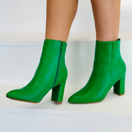 Green Always On The Go Classic Booties