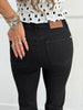 Judy Blue Black Lacey Jeans (Reg. and Plus) - 3 Lengths!