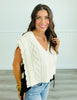 Scalloped Vest Side Bow Top (Reg)-3 Colors