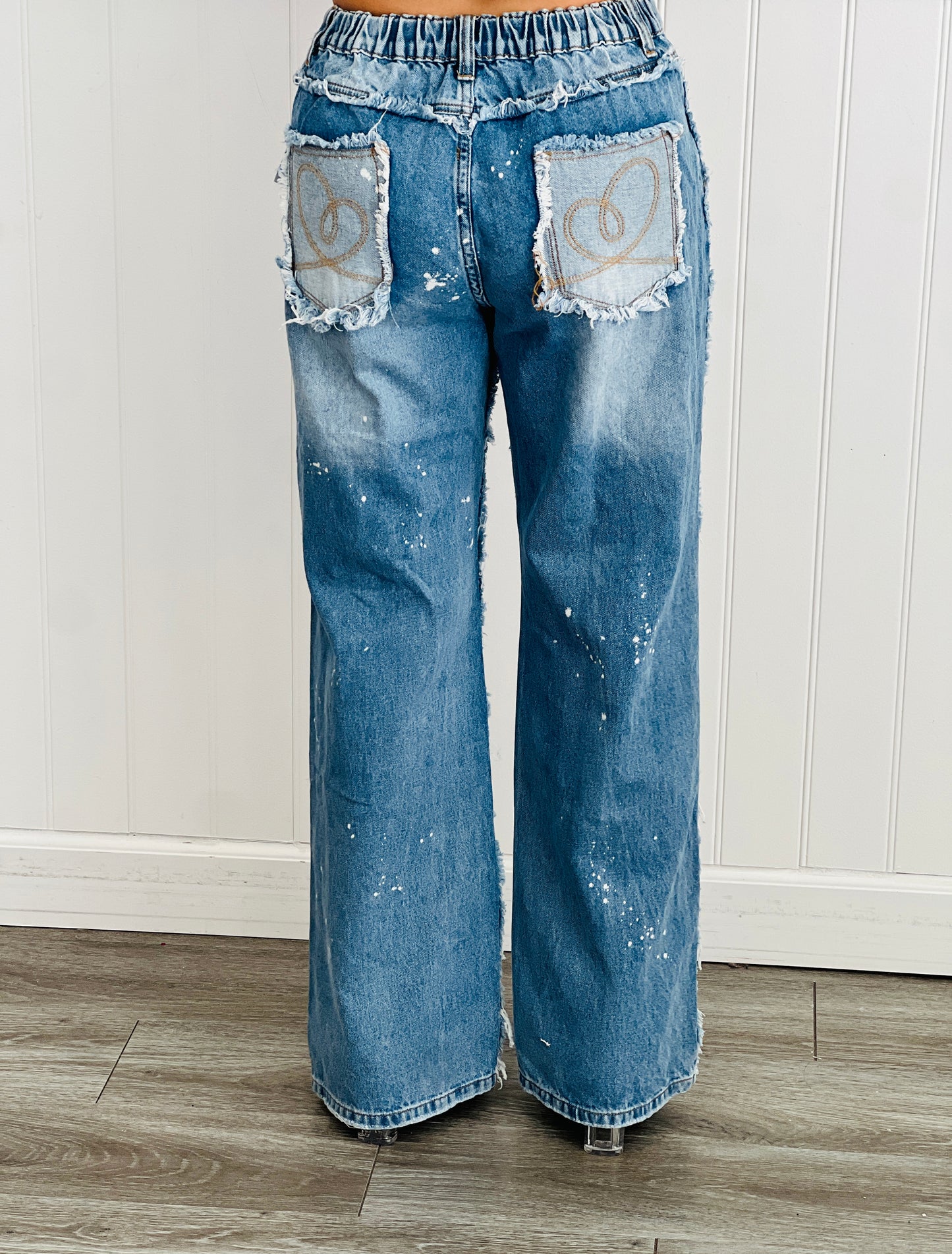 Oli & Hali Denim Heart Cutout Jeans (Reg.)