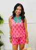 Pink Lobster Top & Shorts Set (Reg.)