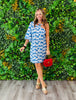 Island Breeze One Shoulder Mini Dress (Reg. and Plus)