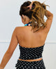 Polka Dot Sweetheart Halter Top (Reg.)