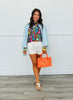Ivory Star Printed Shorts (Reg.)