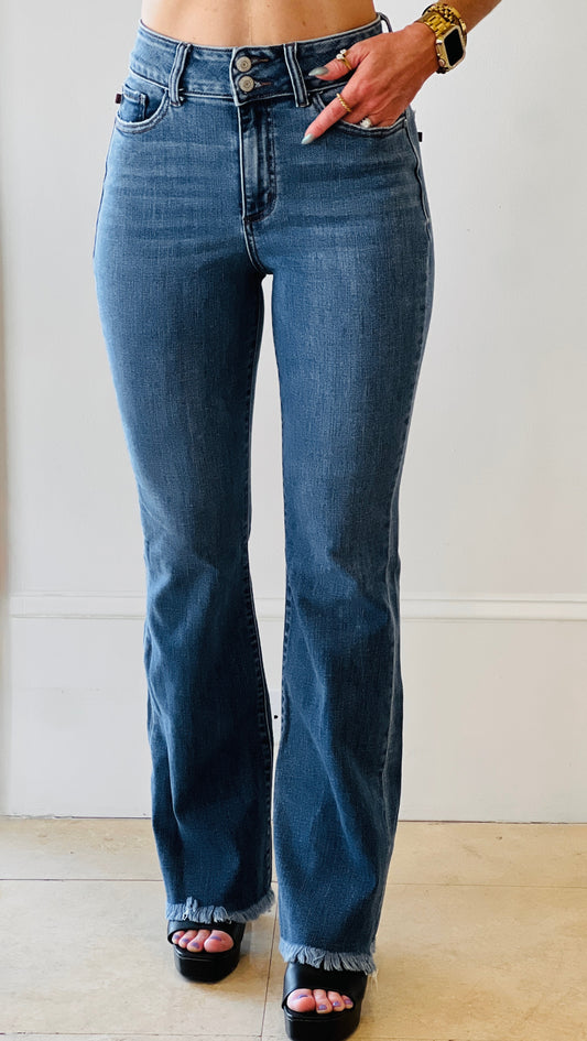 Judy Blue Double The Charm Bootcut Jeans (Reg. and Plus)