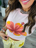 Hibiscus Short Sleeve Top (Reg.)