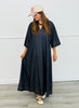 Dark Denim Flow Away Maxi Dress (Reg.)
