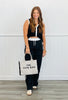Black Side Stripe Pants (Reg.)