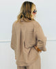 Striped High Low Button Up Shirt (Reg. and Plus) - 3 Colors