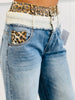 Oli & Hali Washed Denim Double Waist Jeans (Reg.)