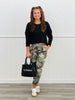 Curved Hem Long Sleeve Top (Reg.)-5 Colors