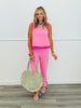 High Waist Side Stripe Pants (Reg.) - 2 Colors