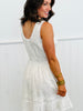 Sea Salt Eyelet Mini Dress (Reg)