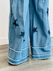 Mineral Washed Denim Star Pants (Reg & Plus)