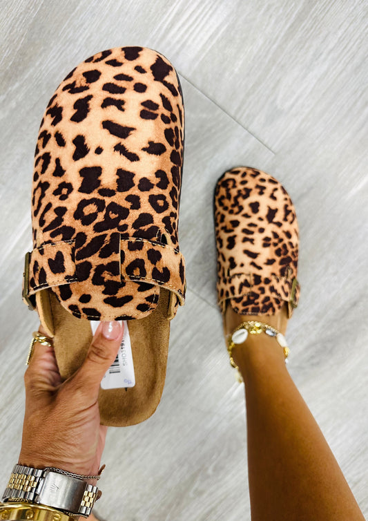 Leopard Best Of All Slip On Clogs