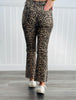 Leopard Tonal Crop Flare Pants (Reg.)