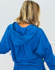 Deep Indigo Icon Hoodie Sweatshirt & Mini Skirt Set (Reg.)