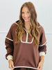 Chocolate French Terry Sweatshirt (Reg & Plus)