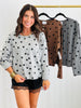 Polka Dot Button Down Cardigan (Reg.) - 3 Colors