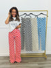 Denim Checkered Pants (Reg.)- 4 Colors