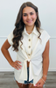 Apricot Ice Sleeveless Shirt (Reg.)