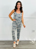 Grey Camouflage Hacci Jumpsuit (Reg.)