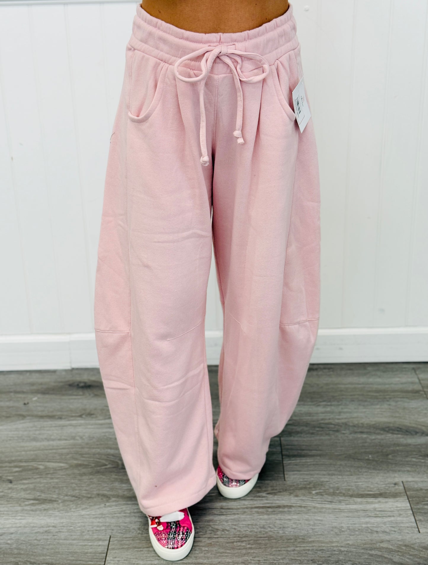 Baggy Barrel Leg Sweatpants (Reg.) - 5 Colors