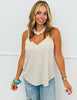 Double Layered Adjustable Tank Top (Reg.) - 3 Colors